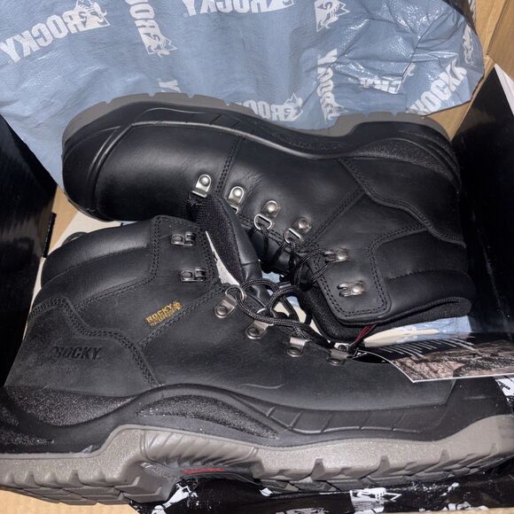 Men’s Rocky Work smart Boots Size 10.5  Color:black main image 5